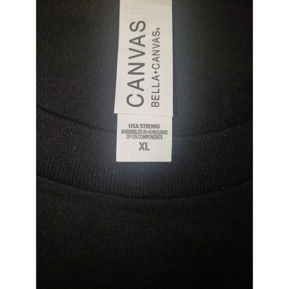 Friendship Skeleton Graphic Short-Sleeve Black T-Shirt Size XL - Picture 3 of 4